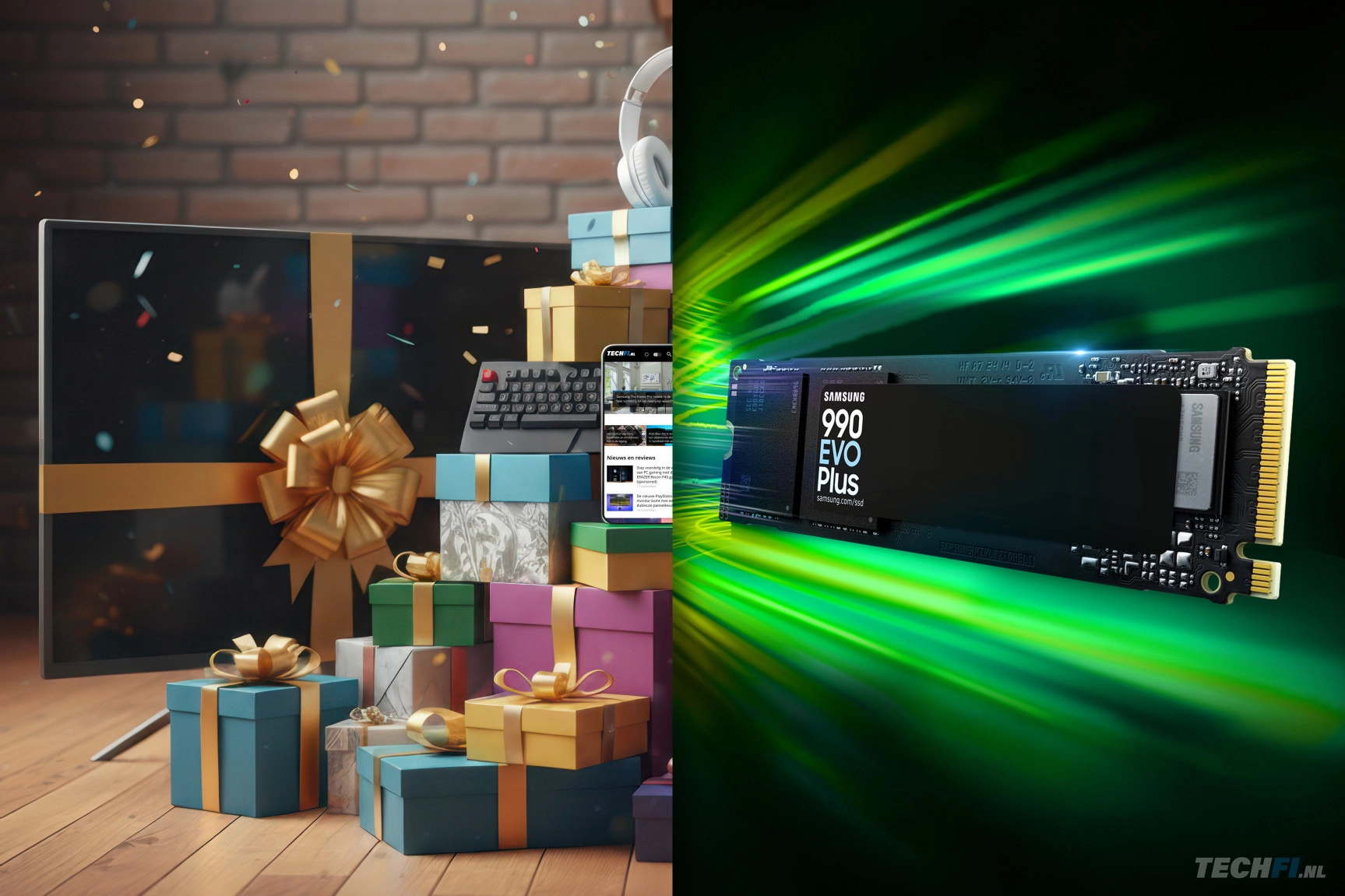 TechFi giveaway 2025 #4: win een Samsung 990 EVO Plus 4 terabyte SSD!