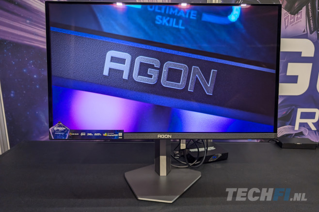 De AOC Agon Pro AG326UD werd tegelijk met bovenstaande AOC Agon Pro AG276UZD2 aangekondigd. Het verschil qua design is heel klein, al is de eerste uiteraard een maatje groter.