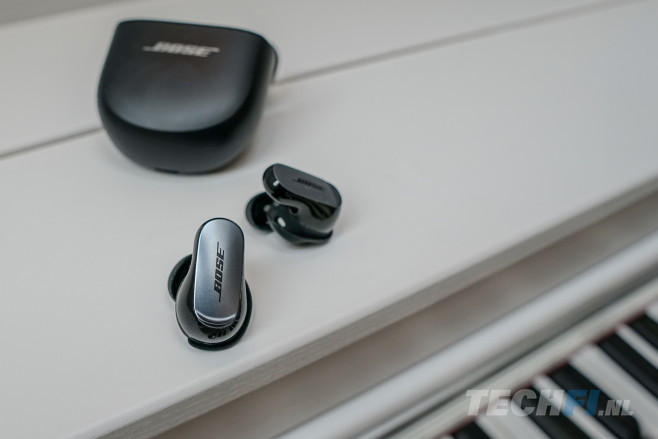 De Bose QuietComfort Ultra EarBuds zetten een indrukwekkend niveau van ruisonderdrukking neer. 