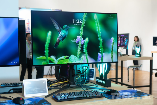 De Predator X32 X3 is een van drie nieuwe OLED gaming monitoren die Acer deze Computex aankondigt.