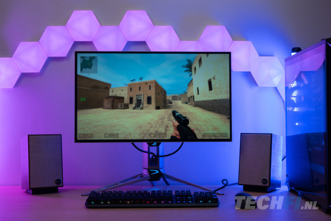 De ROG Swift PG27AQWP-W is de eerste tandem oled gaming monitor die we verwelkomen. Hij maakt indruk met een zeer zwarte, glanzende en toch niet overmatige spiegelende afwerking.