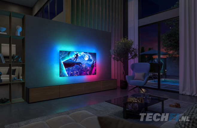 De Philips OLED+950 is het topmodel OLED TV van Philips voor 2025. Het biedt een zeer helder paneel en zeer krachtige beeldverwerking, waarmee het toestel een indrukwekkende, levendige weergave levert.