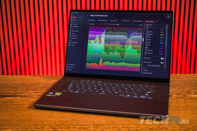 De ROG Zephyrus G16 (2025) is een strak vormgegeven, relatief lichte, slanke maar zeer krachtige gaming laptop met een uitstekend beeldscherm en dito prestaties.<br />
(Alle foto's bij dit artikel zijn gemaakt door Tom Kauwenberg.)
