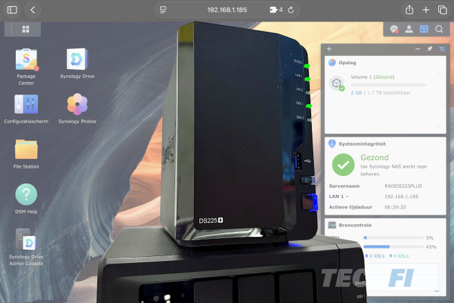 De Synology DiskStation DS225+ komt met een 2,5 gigabit netwerk aansluiting en laat met DSM 7.3 weer gebruik van harde schijven van andere merken toe.