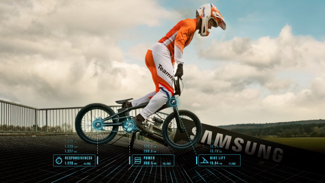 Technologie van Samsung helpt Nederlandse Olympische BMX team
