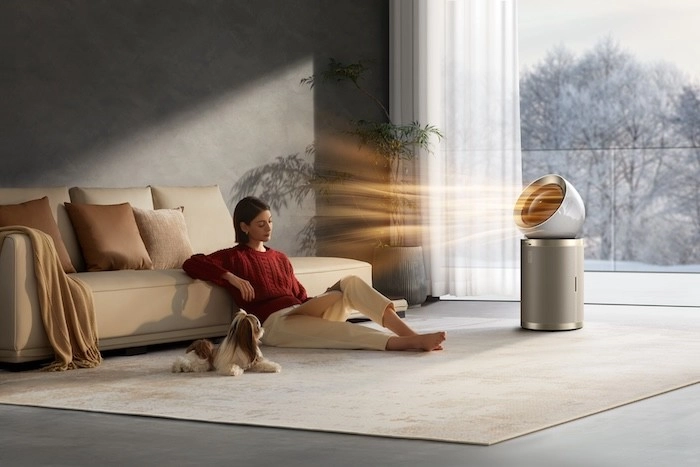 De AirPursue PM20 en PM10 passen hun werking automatisch aan op basis van de aanwezigheid van mensen en de gemeten CO₂-niveaus in de ruimte.