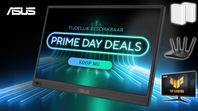 Sla je slag voor een nieuwe router en monitor van ASUS op Amazon Prime Day 2025! (sponsored)