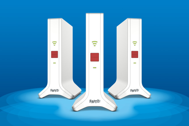 De AVM FRITZ!Mesh Set 4200 is de eerste mesh kit van het bedrijf zonder modem/router. Hij moet naadloos samenwerken met FRITZ!Box gateways, maar ook met andere modems.