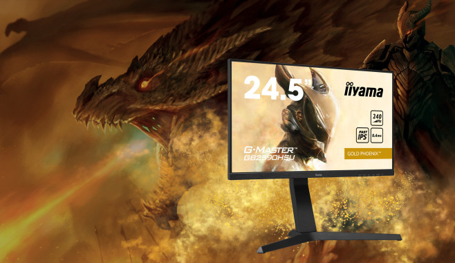 iiyama G-Master GB2590HSU-B1 esports monitor combineert 240 Hz en 0,4 ms responstijd