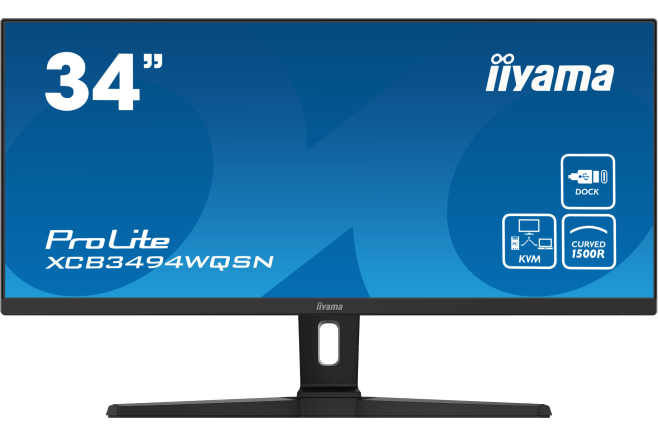 Werken en gamen op hetzelfde scherm, dat kan met de nieuwe iiyama Prolite XCB3494WQSN-B1 ultrawide monitor