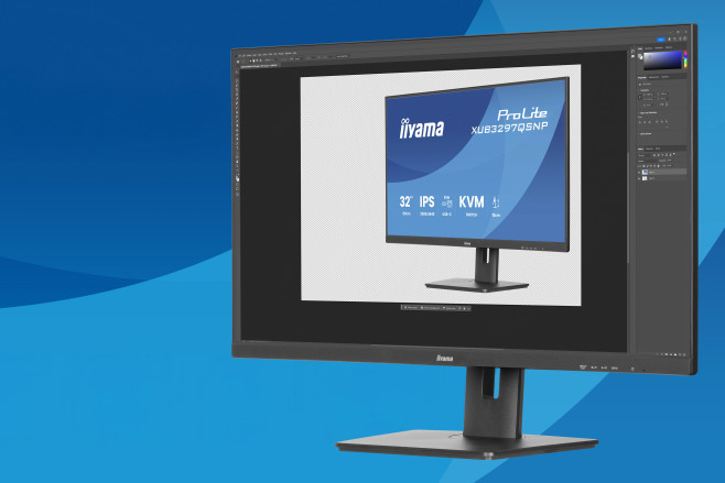 Deze iiyama monitor combineert leesbare werkruimte met een groot formaat