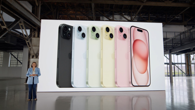 Apple presenteert de nieuwe iPhone 15, iPhone 15 Plus, iPhone 15 Pro en iPhone 15 Pro Max. 