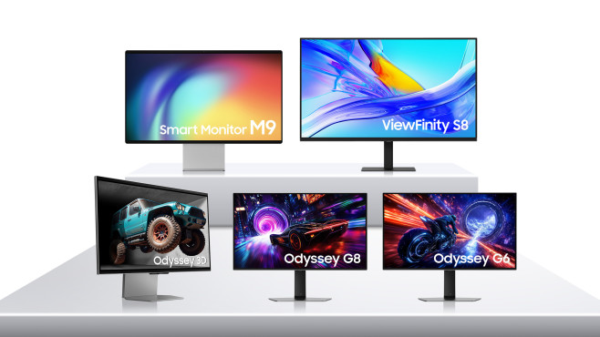 Dit zijn de monitoren die Samsung op CES 2025 aankondigt: heel groot, heel snel, met AI en - jawel - 3D