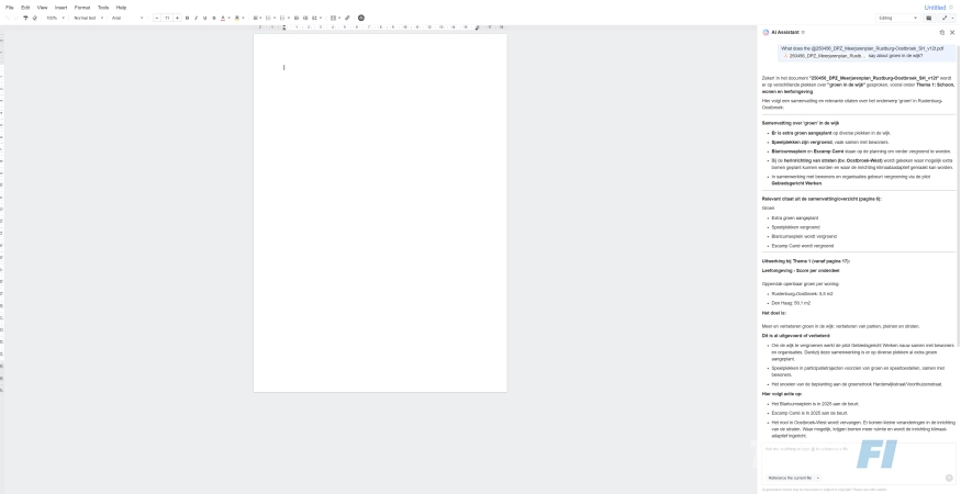 RAG met Synology Drive AI
