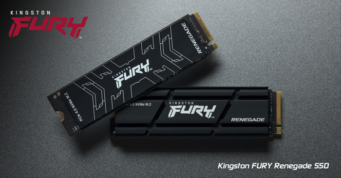 Kingston FURY Renegade heatsink PS5 SSD