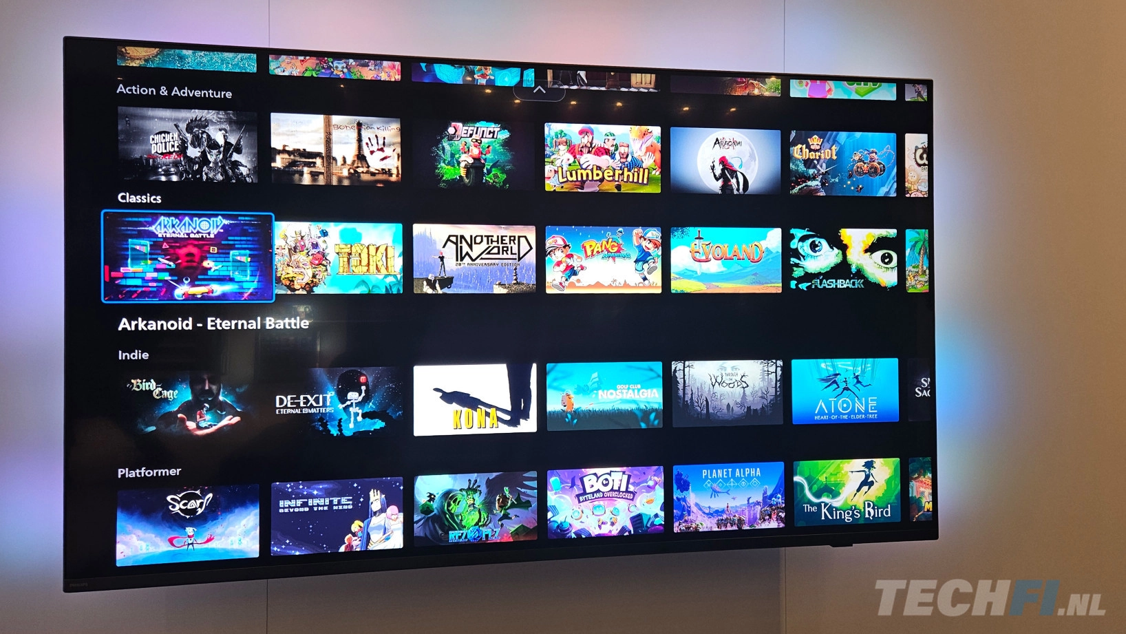 Philips - TitanOS games
