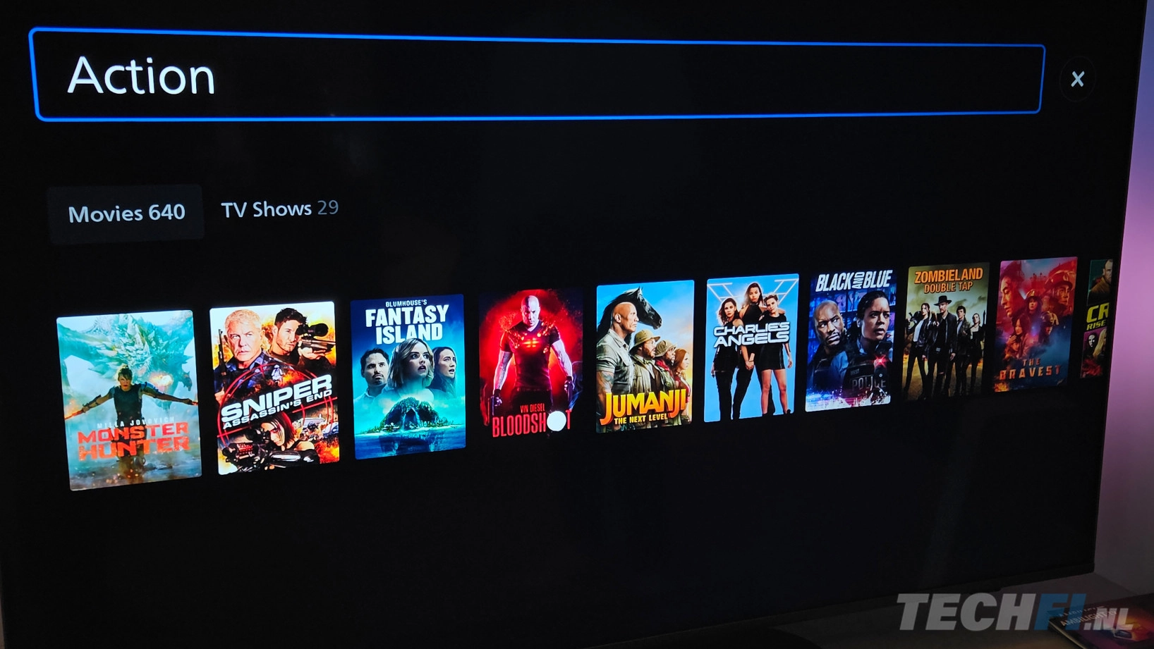 Philips - TitanOS search