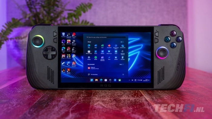 ROG Ally X Windows 11 desktop