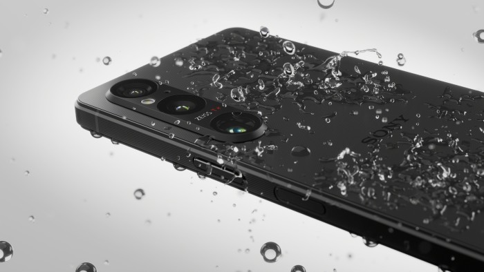 De Sony Xperia 1V is stof- en waterdicht