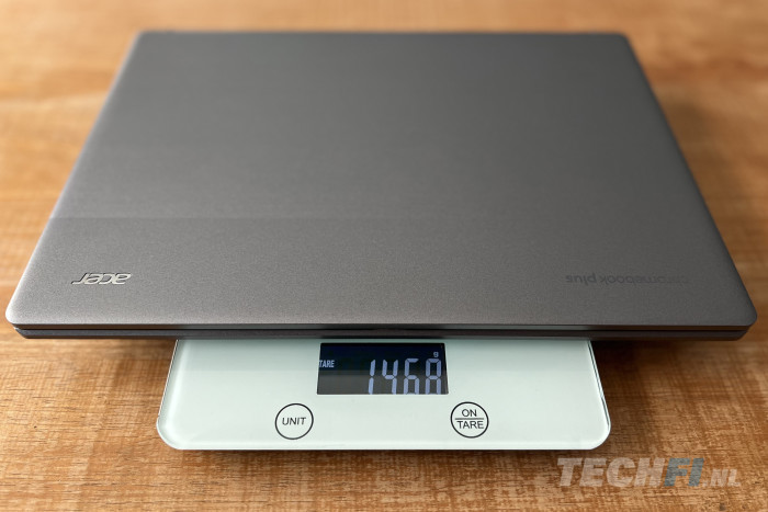 Gewicht van de Acer ChromeBook Plus 514 