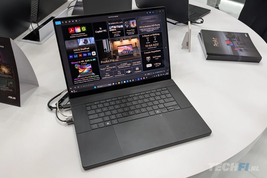 ASUS ProArt P16 met Lumina Pro OLED krijgt ook RTX 5090 en meer opslag (en een veel hogere prijs)