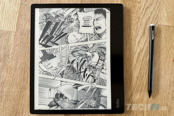 Kobo Elipsa 2E als manga reader