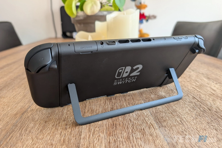 Nintendo Switch 2 - achterkant met kickstand