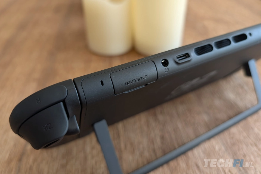 Nintendo Switch 2 - bovenkant aansluitingen