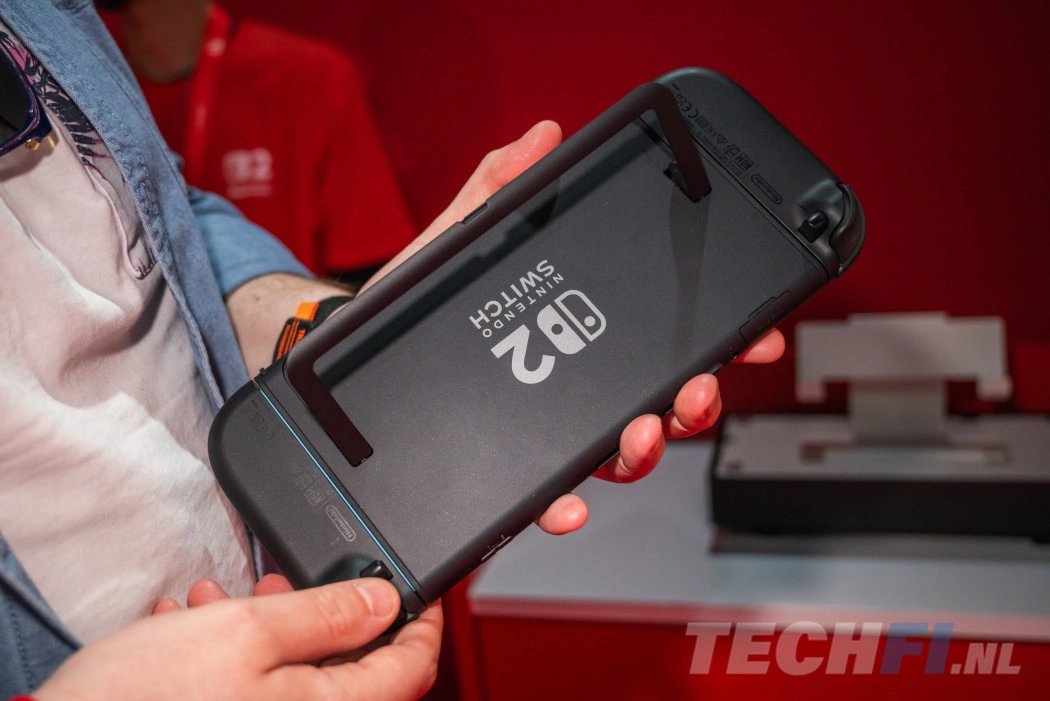 Nintendo Switch 2 achterkant