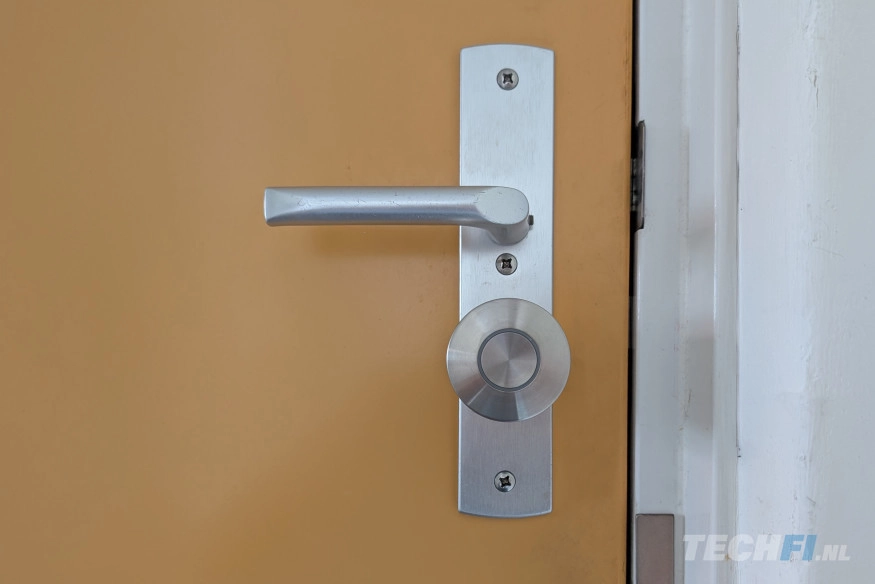 Nuki Smart Lock Ultra gemonteerd