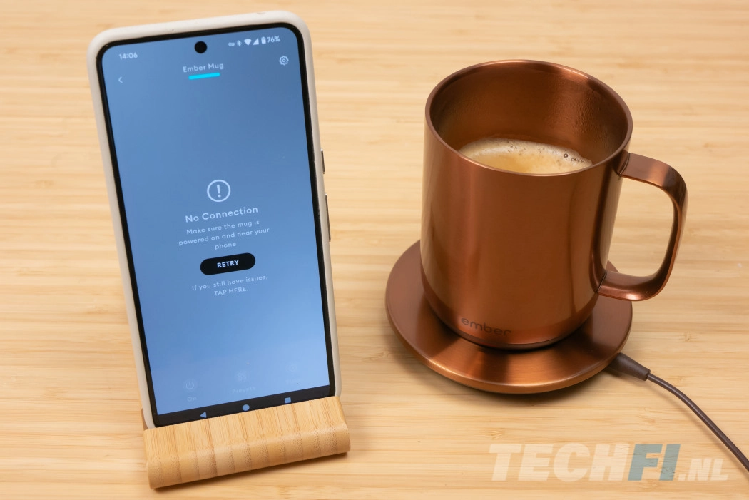 Ember Mug 2 - geen verbinding
