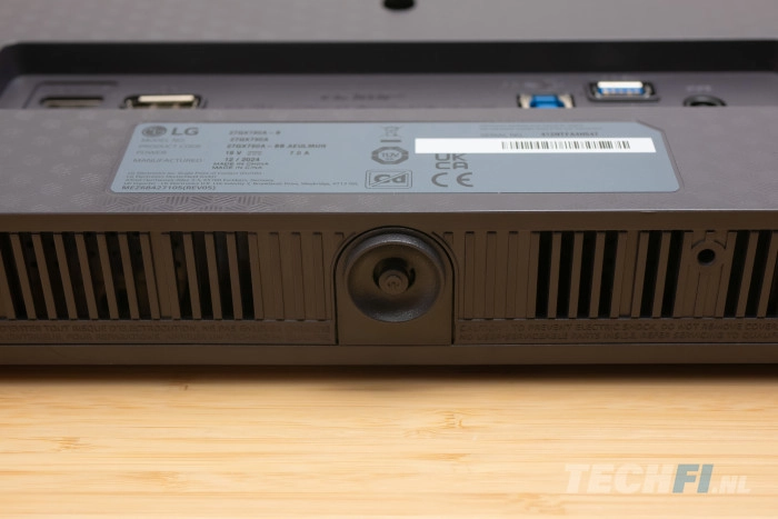 LG UltraGear 27GX790A knop voor OSD-bediening