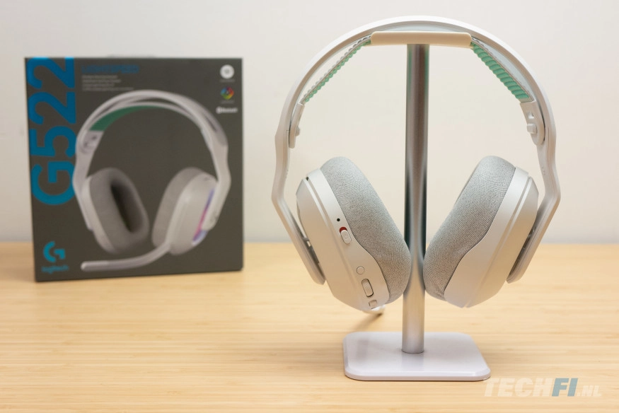 Logitech G522 Lightspeed - achterkant met knoppen