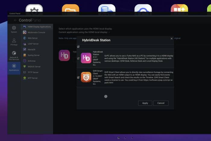 QNAP TS-AI642 HDMI Display Applications