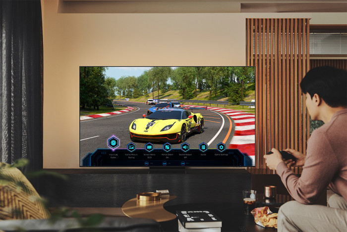 Samsung 2022 TV's: de Samsung QN80B toestellen hebben tal van gaming features.