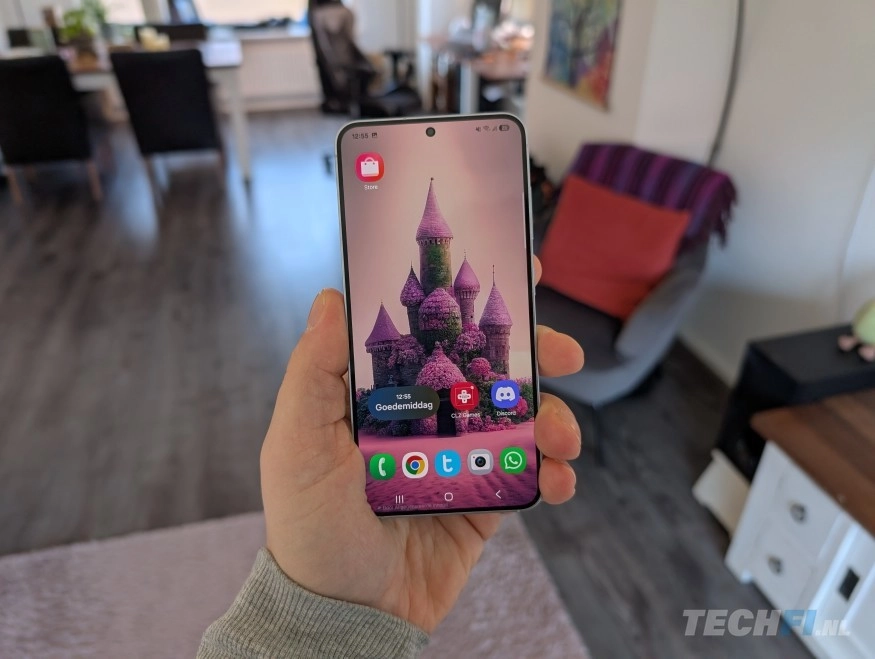 Samsung Galaxy S25 homescherm