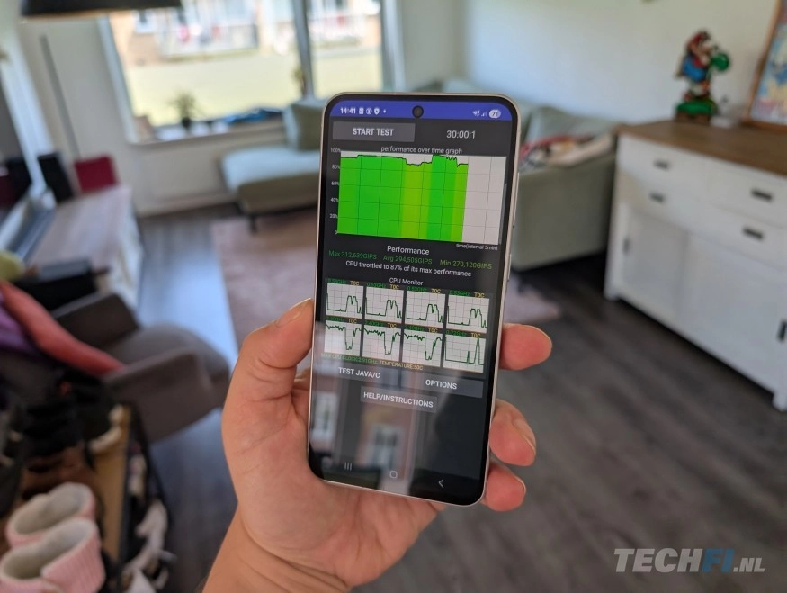 Samsung Galaxy A56 prestatie consistentie