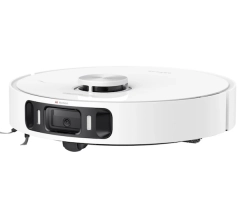 De Dreame-robot heeft een zelfreinigend dweilsysteem met heet water.