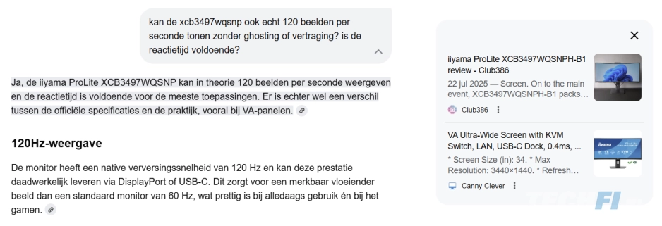 Is de monitor echt snel genoeg?