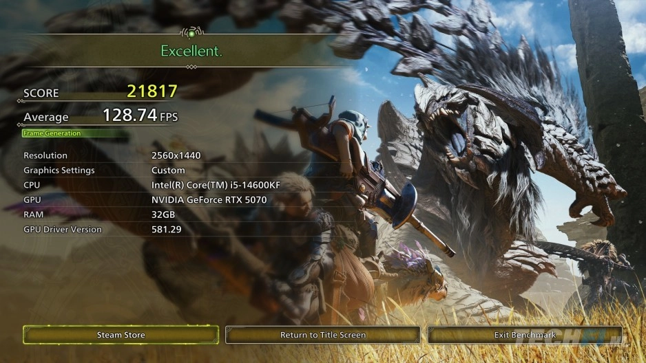 FlowUp x Powered by MSI De Enge PC - Don Kaaklijn - Monster Hunter Wilds benchmark met DLSS en RTX On