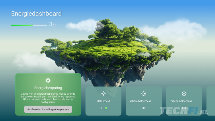 TCL C8K - TCL 65C8K - energieverbruik aanpassen