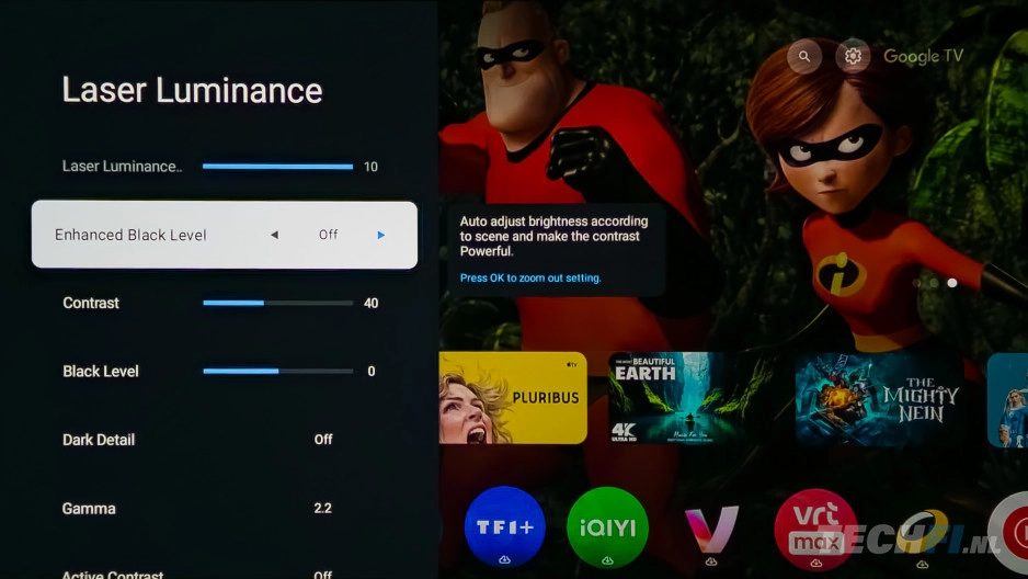 Valerion VisionMaster Max Enhanced Black Level