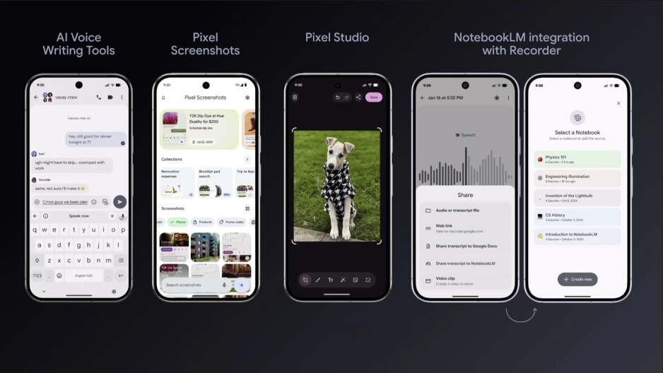 Pixel 10 AI functionaliteit