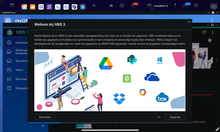 QNAP TS-432X Back-up