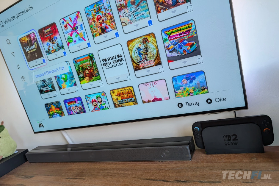 Nintendo Switch 2 - menu docked