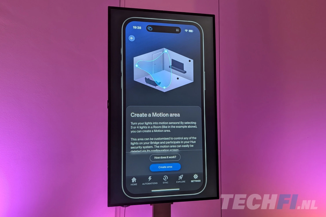 Philips Hue Motion Aware