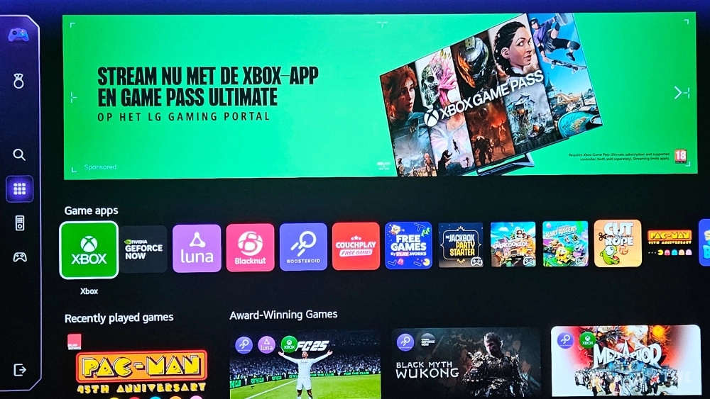 LG OLED C5 games