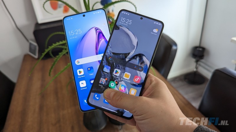 Oppo Reno 8 Pro en Xiaomi 12T Pro