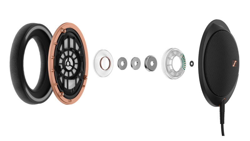 Sennheiser HD 505 exploded view