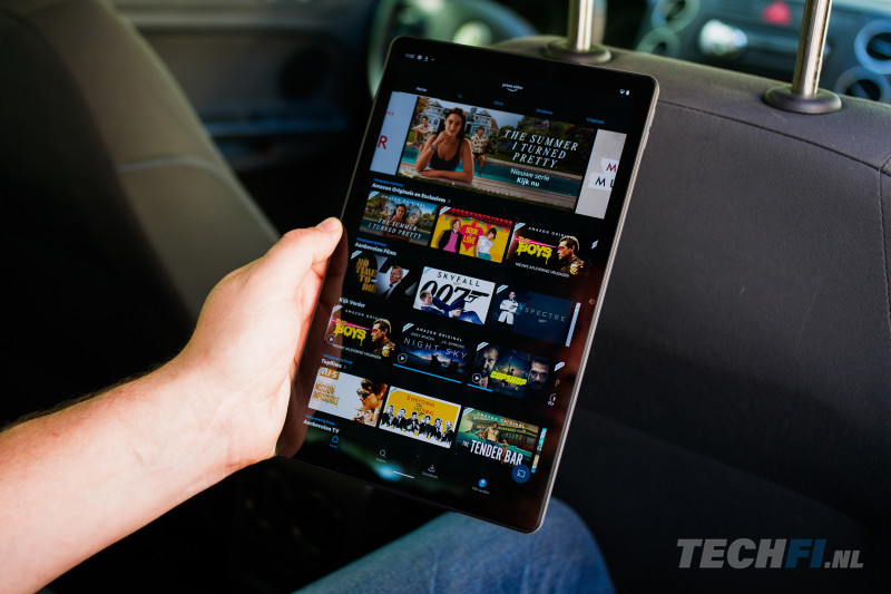 Met zijn goede scherm en ondersteuning voor HD video is de Lenovo Tab M10 Plus een fijne tablet voor films en series.